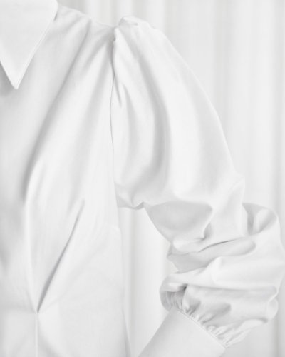 Shirt Dress | White