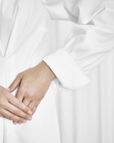 Shirt Dress | White