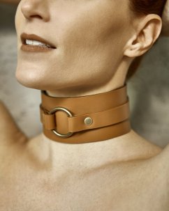 Choker Halsband | Braun
